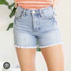 Judy Blue Cutoff Denim Shorts